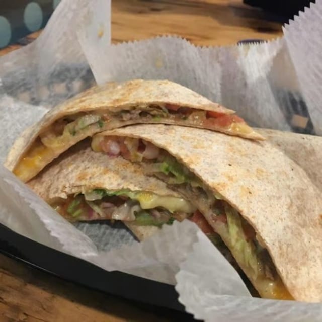 Lamb Adobado Quesadilla.