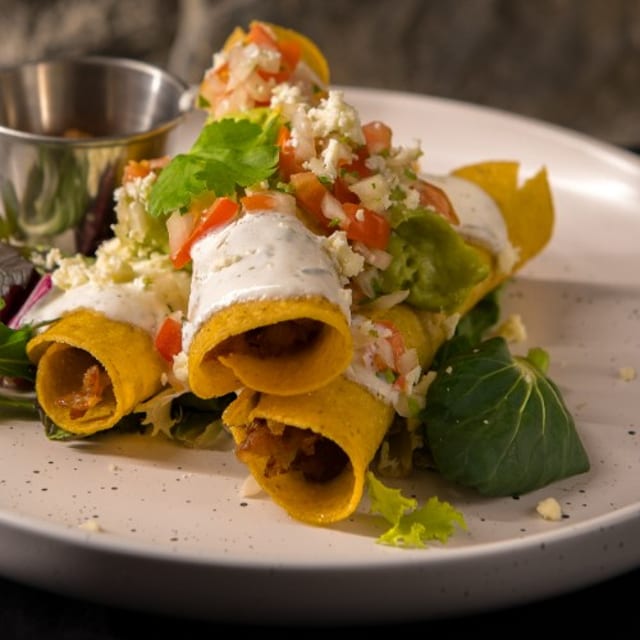 Flautas Plate.