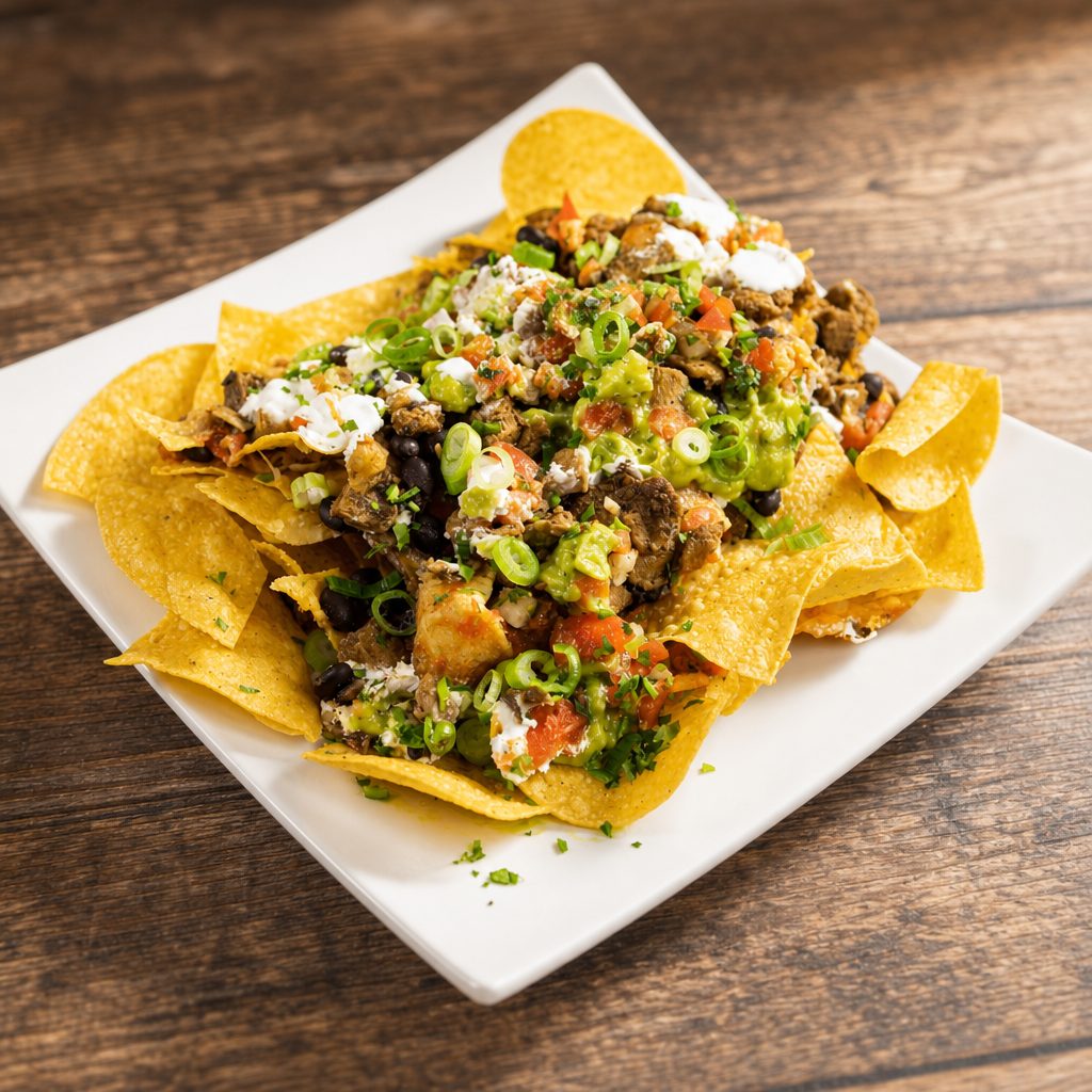 Loaded Nachos/Beef.
