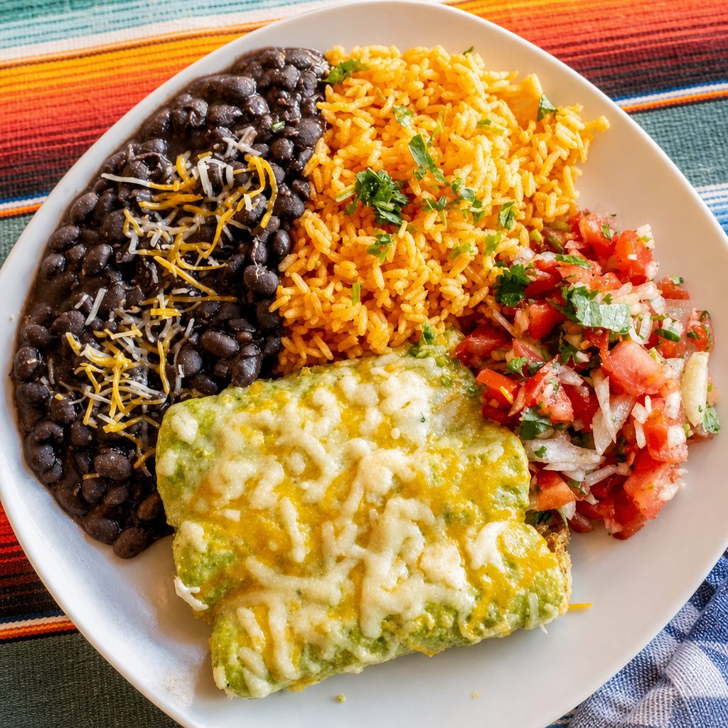 Enchilada Plate.