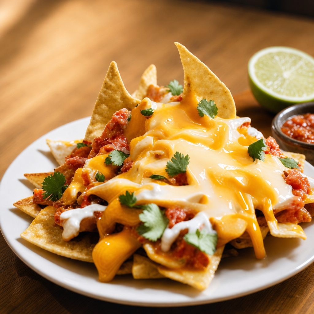 Loaded Nachos/Chicken.