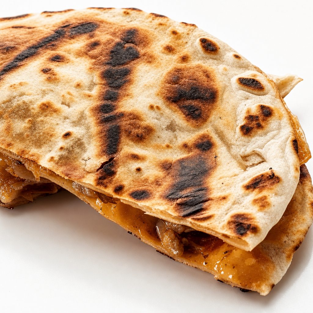 Beef Chorizo-Queso Quesadilla.