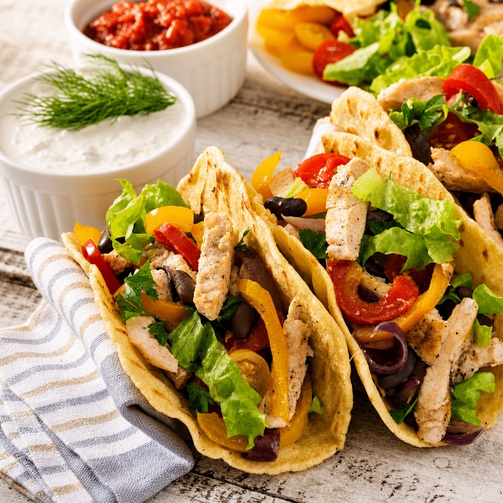 Chicken Asado Taco.