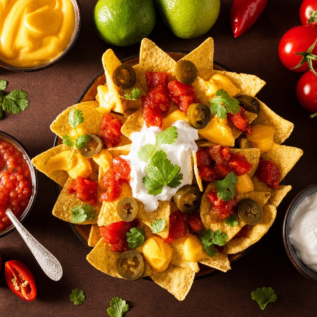 Loaded Nachos/No Protein.