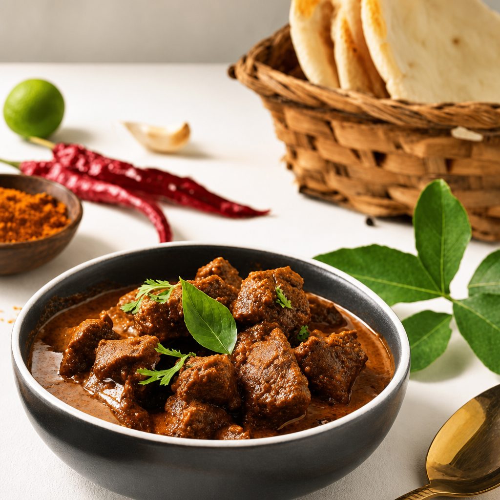 Spicy Beef Plates.