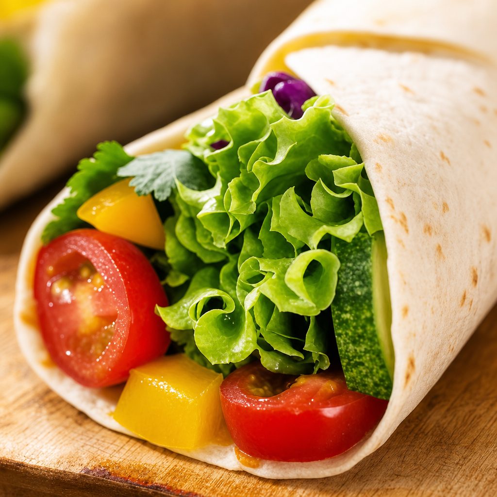 Vegetables Burritos.